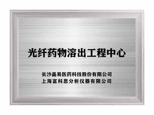光纖藥物溶出工程中心